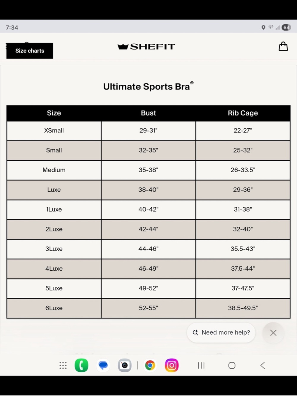SHEFIT Ultimate High Impact Sports Bra Front Zip Adjustable Nude Beige 1Luxe - Picture 7 of 7